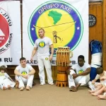 Занятия йогой, фитнесом в спортзале Grupo Axe Capoeira Пушкино