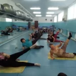 Занятия йогой, фитнесом в спортзале Группа здоровья Красноярск