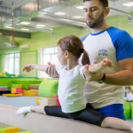 Занятия йогой, фитнесом в спортзале GYM KiDs Москва
