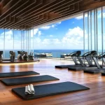 Занятия йогой, фитнесом в спортзале Holiday Inn Fitness Centre and SPA Самара