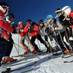 Занятия йогой, фитнесом в спортзале I love skiing, лыжная школа Новосибирск