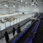 Занятия йогой, фитнесом в спортзале Innovation Hockey Center Москва