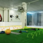 Занятия йогой, фитнесом в спортзале Innovation Hockey Center Москва