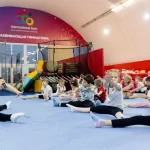 Занятия йогой, фитнесом в спортзале International Gym Москва