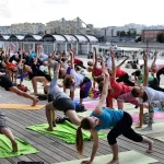 Занятия йогой, фитнесом в спортзале Йога Москва