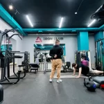 Занятия йогой, фитнесом в спортзале Iron line Санкт-Петербург