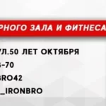 Занятия йогой, фитнесом в спортзале IronBro Кемерово