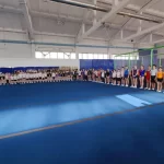 Занятия йогой, фитнесом в спортзале Юниор Видное