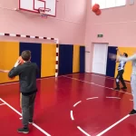 Занятия йогой, фитнесом в спортзале Юниор Видное