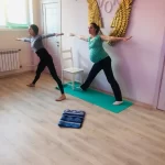 Занятия йогой, фитнесом в спортзале Ivory Dance Москва