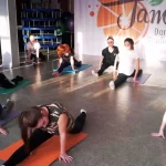 Занятия йогой, фитнесом в спортзале Jam Dance Studio Кемерово