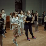 Занятия йогой, фитнесом в спортзале Jam Dance Studio, школа танцев Кемерово