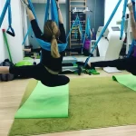 Занятия йогой, фитнесом в спортзале July Fly Yoga Москва