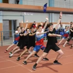 Занятия йогой, фитнесом в спортзале Кафедра физической подготовки и спорта Петергоф