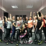 Занятия йогой, фитнесом в спортзале Kangoo Club Дмитров