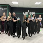 Занятия йогой, фитнесом в спортзале Kangoo club Казань