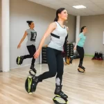 Занятия йогой, фитнесом в спортзале Kangoo Jamp Тюмень