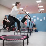 Занятия йогой, фитнесом в спортзале Kangoo Jumps Бронницы