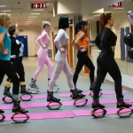 Занятия йогой, фитнесом в спортзале Kangoo Jumps Бронницы