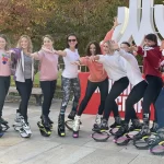 Занятия йогой, фитнесом в спортзале Kangoo Jumps Москва