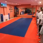 Занятия йогой, фитнесом в спортзале Karate John Galt Hall Москва