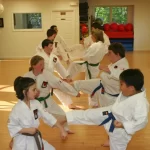 Занятия йогой, фитнесом в спортзале Karate Shotokan Красногорск