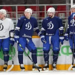 Занятия йогой, фитнесом в спортзале ХК Динамо Москва