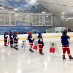 Занятия йогой, фитнесом в спортзале ХК Молот Ярославль
