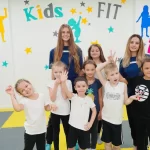 Занятия йогой, фитнесом в спортзале Kids fit Анапа