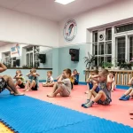 Занятия йогой, фитнесом в спортзале KidsGym Благовещенск