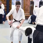 Занятия йогой, фитнесом в спортзале Кин рю додзе, школа айкидо Санкт-Петербург