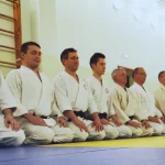 Занятия йогой, фитнесом в спортзале Кин рю додзе, школа айкидо Санкт-Петербург