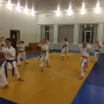 Занятия йогой, фитнесом в спортзале Кин рю додзе, школа айкидо Санкт-Петербург