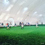 Занятия йогой, фитнесом в спортзале King Of Football Санкт-Петербург