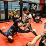 Занятия йогой, фитнесом в спортзале Клуб единоборств Rage mma team Котельники