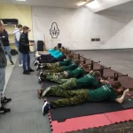 Занятия йогой, фитнесом в спортзале Клуб модельных видов спорта г. Москвы ДОСААФ России Москва