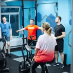 Занятия йогой, фитнесом в спортзале Космофитнес Волгоград