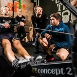 Занятия йогой, фитнесом в спортзале Кроссфит Over The Top Курск