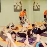 Занятия йогой, фитнесом в спортзале Кувира Краснодар