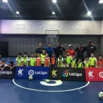 Занятия йогой, фитнесом в спортзале LaLiga Academy Москва