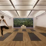 Занятия йогой, фитнесом в спортзале Lapa yoga Москва