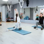 Занятия йогой, фитнесом в спортзале LetsStretch Пенза