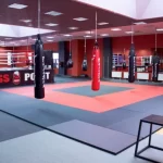 Занятия йогой, фитнесом в спортзале Лидер, секция единоборств Москва