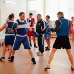 Занятия йогой, фитнесом в спортзале Любители Бокса Челябинск