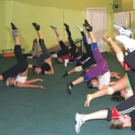 Занятия йогой, фитнесом в спортзале Лотос Дзержинск