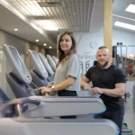 Занятия йогой, фитнесом в спортзале Lotos Москва