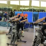 Занятия йогой, фитнесом в спортзале Мастер Джим Владивосток
