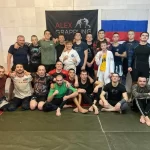Занятия йогой, фитнесом в спортзале МБУ Юпитер Александровск
