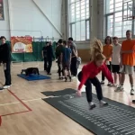 Занятия йогой, фитнесом в спортзале МБУ Спортивная школа № 16 Сочи
