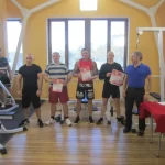 Занятия йогой, фитнесом в спортзале Медиор+ Фитнес Луга